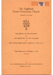 1966-10-30 Highlands United Presbyterian Church