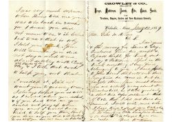 1869-01-12 To Giles Roome