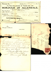 1909-04-14 6 cent tax refund