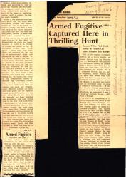 1946-05-09  Armed fugitive captured here