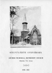 1951 ARCHER 75th Anniversary of Church