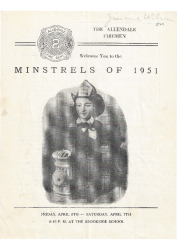 1951-04-06 Minstrels of 1951 at Brookside School