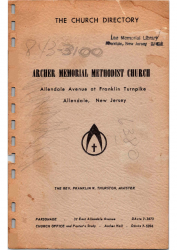 1963 ARCHER DIRECTORY Membership 001