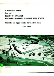 1964-07-00 NHRHS Progress report from NHRHS BOE