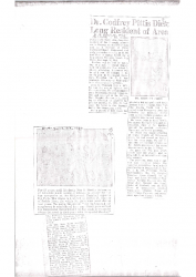 1965-04-15  Obituary Dr Godfrey Pittis dies
