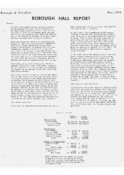 1970-05-31 Borough Hall Report