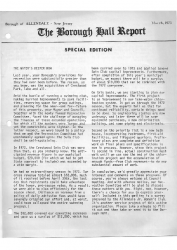 1973-03-31 Borough Hall Report Special Edition