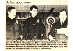 1990-02-15 Baum and Griffith receive award