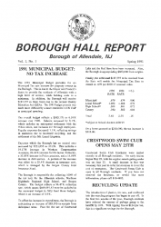 1991-03 Borough Hall Report Downtown Improvements