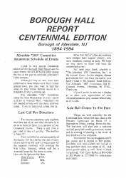 1994 Borough Hall Report Centennial Edition