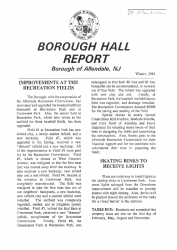 1994-12 Borough Hall Report