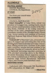 2005 Election Candidate Bios – Litt and Schoephlin
