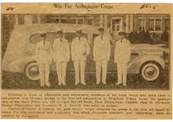 Win For Ambulance Corps