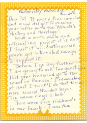 Letter to Pat Wardell from Mary Hubbard 20170919_0005