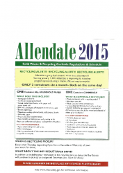 2015 Newsletter Recycling-Guide
