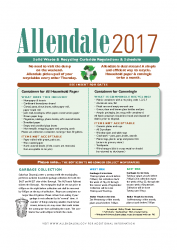 2017 Newsletter Recycling