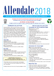2018 Newsletter Recycling